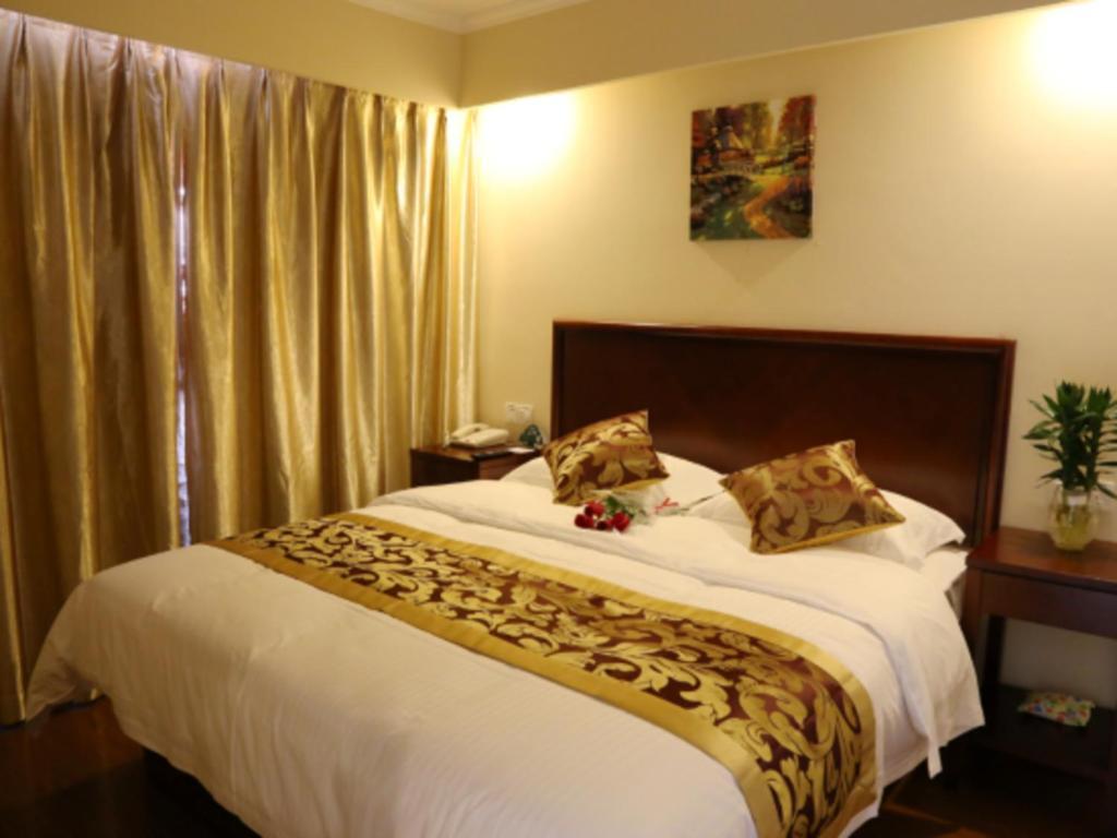 Greentree Inn Suzhou Industrial Zone Yangcheng Lake Weiting Mong Kok Express Hotel Suzhou (Jiangsu) Exterior foto