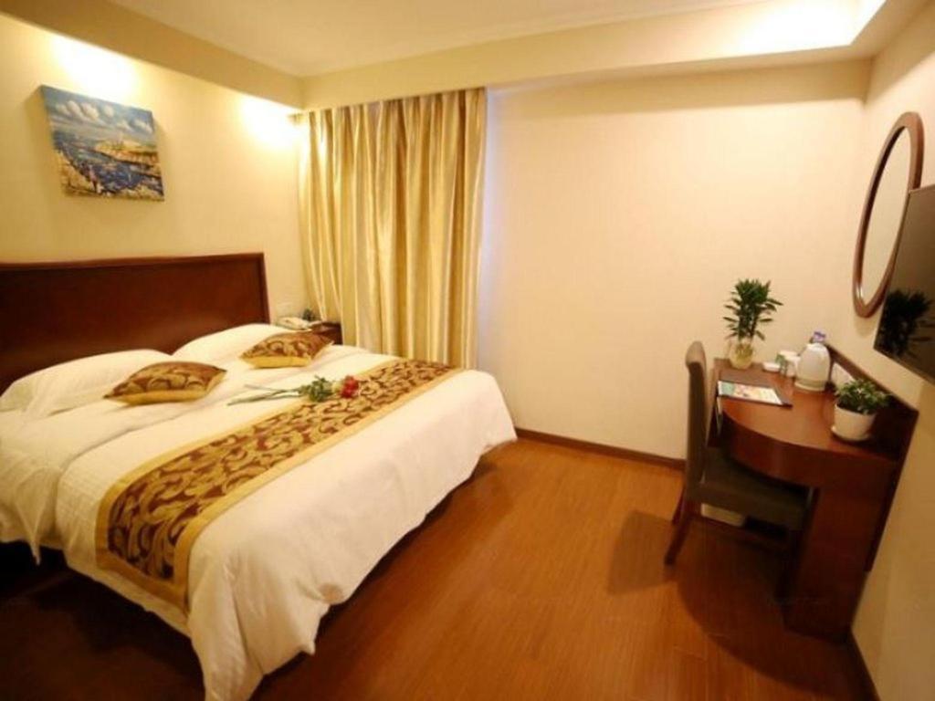 Greentree Inn Suzhou Industrial Zone Yangcheng Lake Weiting Mong Kok Express Hotel Suzhou (Jiangsu) Exterior foto