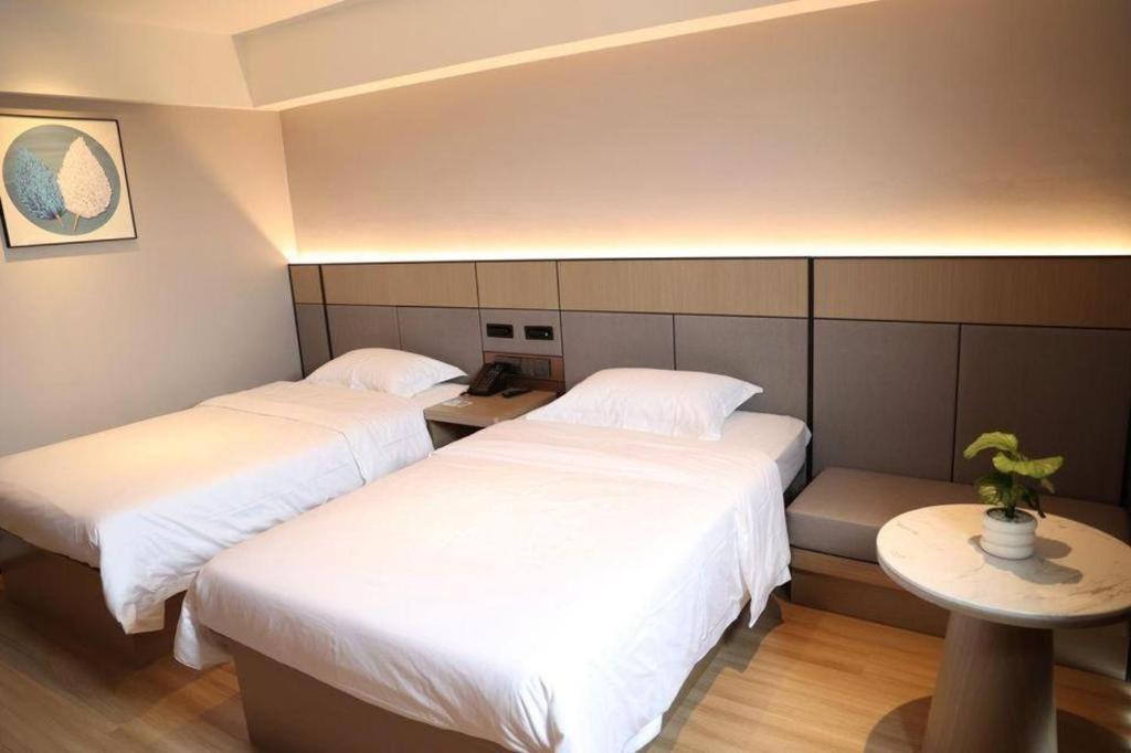 Greentree Inn Suzhou Industrial Zone Yangcheng Lake Weiting Mong Kok Express Hotel Suzhou (Jiangsu) Exterior foto