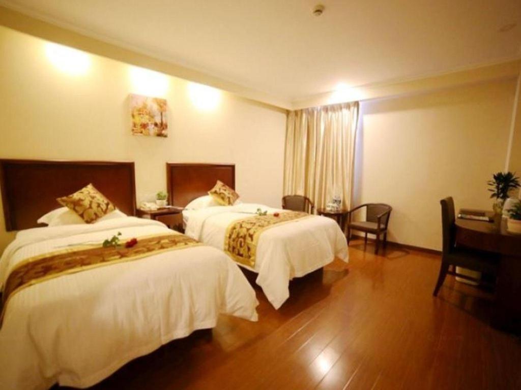 Greentree Inn Suzhou Industrial Zone Yangcheng Lake Weiting Mong Kok Express Hotel Suzhou (Jiangsu) Exterior foto
