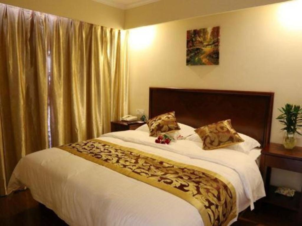 Greentree Inn Suzhou Industrial Zone Yangcheng Lake Weiting Mong Kok Express Hotel Suzhou (Jiangsu) Exterior foto