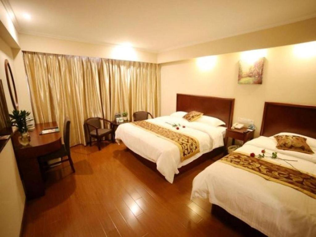 Greentree Inn Suzhou Industrial Zone Yangcheng Lake Weiting Mong Kok Express Hotel Suzhou (Jiangsu) Exterior foto